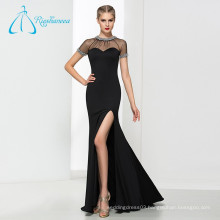 Sweep Train Backless Spandex Tulle Evening Dress Wholesale